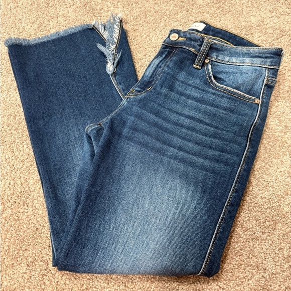 KanCan Denim - KanCan Wide Leg Cropped Jeans